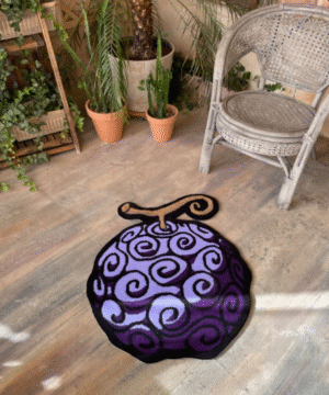 gomu gomu no mi devil fruit tufting rug