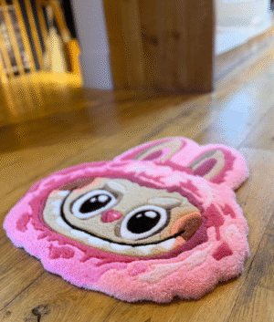 labubu inspired rug